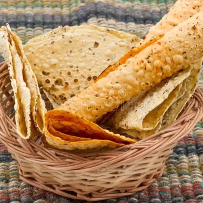 Papadum.