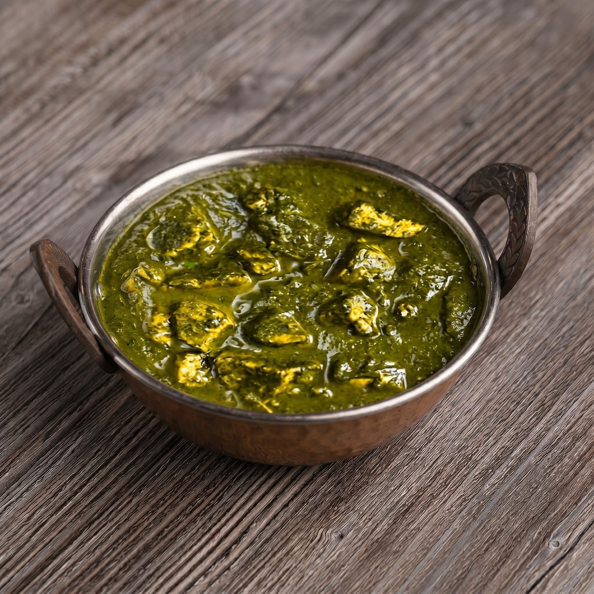 Karahi Tandoori Chicken Sag.