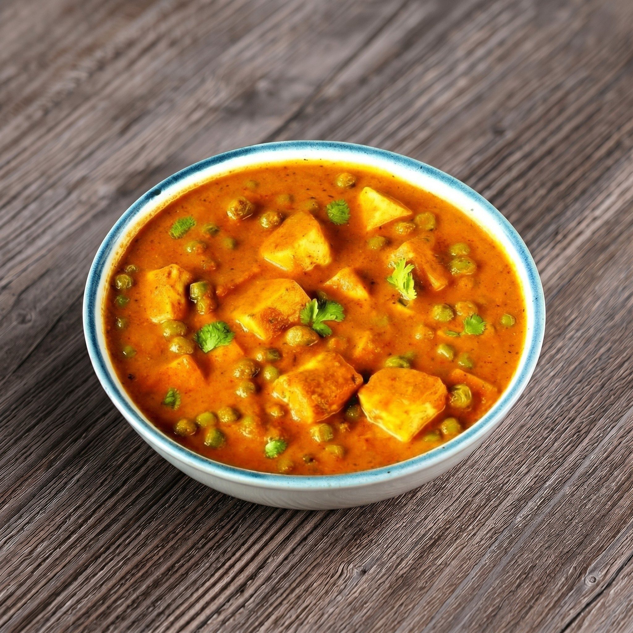 Matar Paneer.