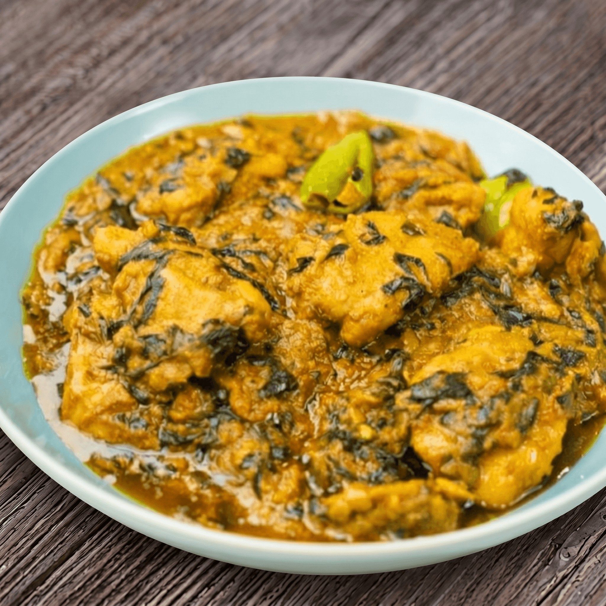 Methi Chicken.