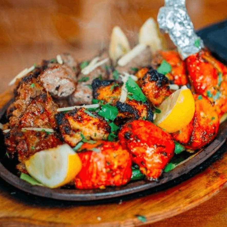 Tandoori Mix Grill Dinner.