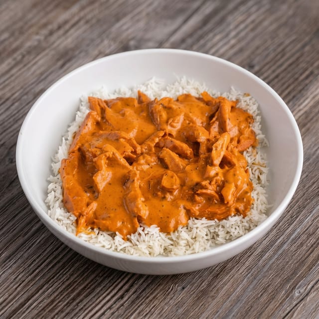 Murg Makhani (Butter Chicken).