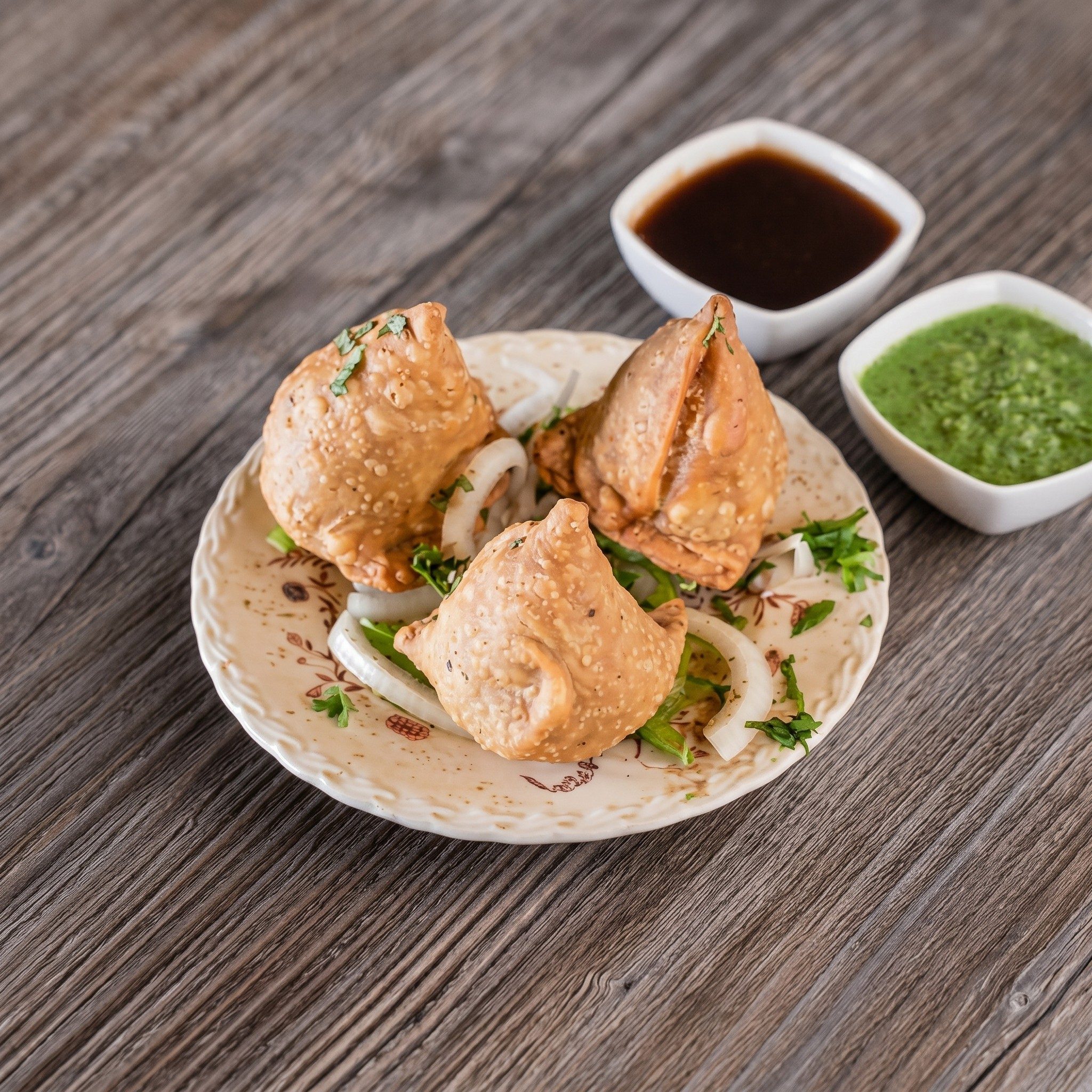Samosa Chaat.