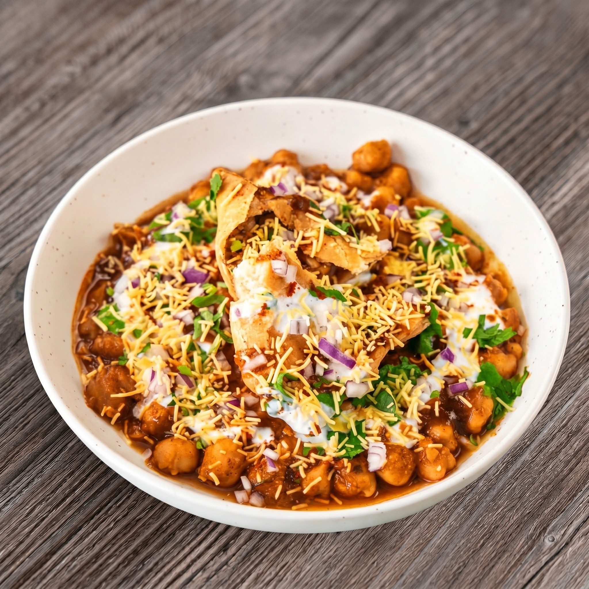 Samosa Chaat.