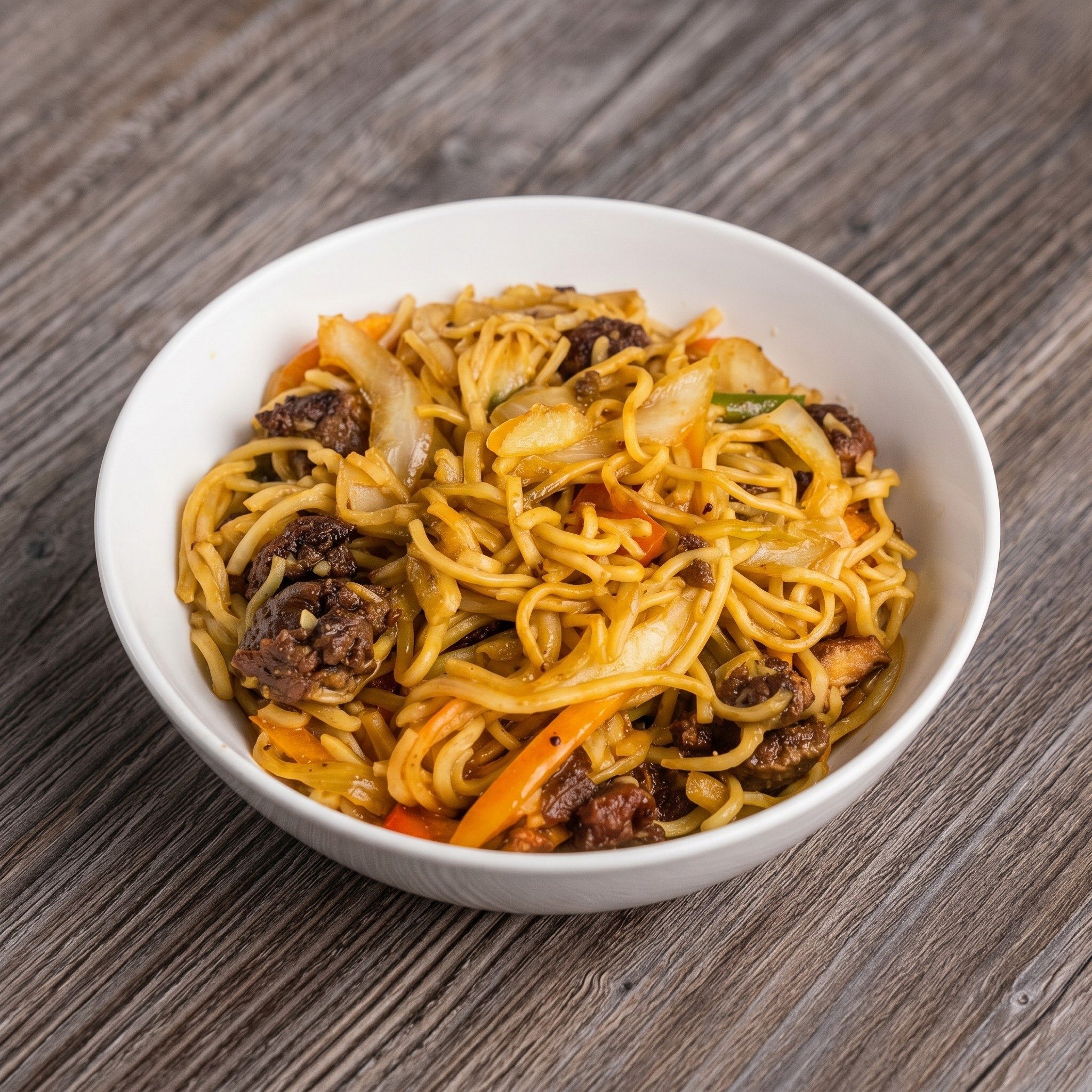 Chicken Hakka Noodles.