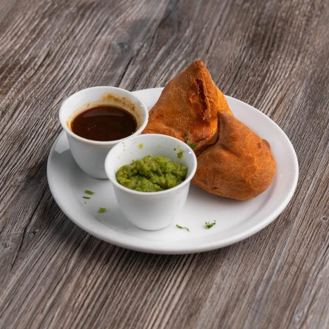 Vegetable Samosas.