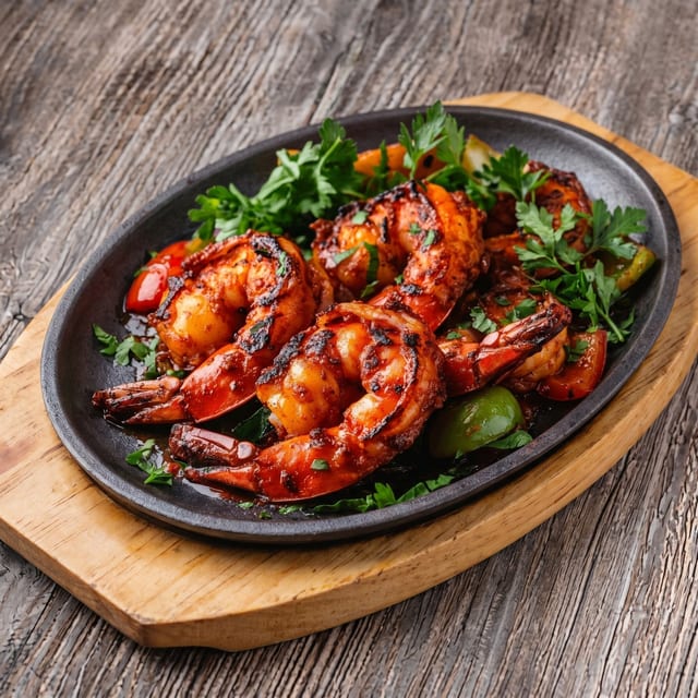 Tandoori Shrimp.