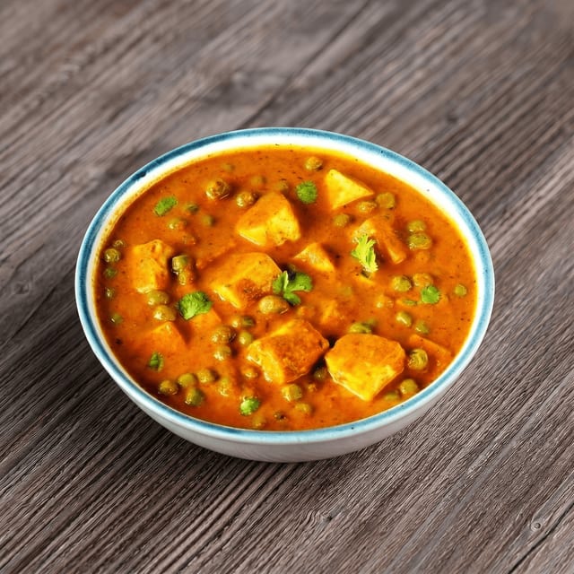 Matar Paneer.