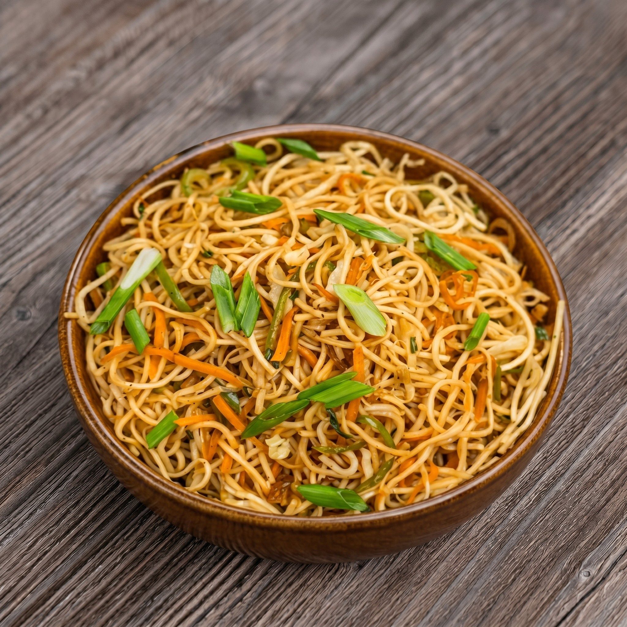 Veg Hakka Noodles.